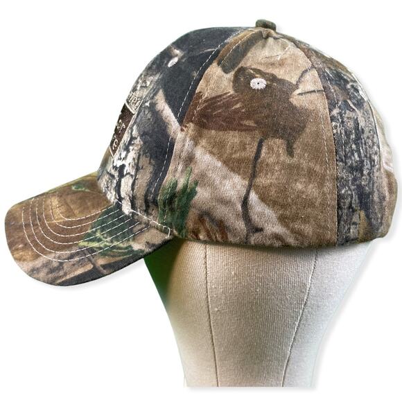 Federated Car Care Camouflaged Hat with Adjustable Hook and Loop - Picture 2 of 7